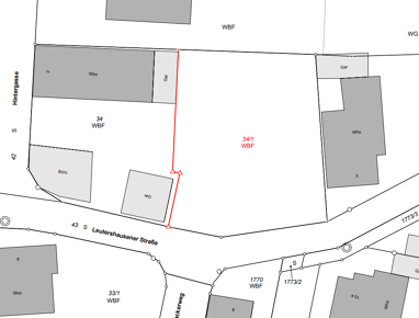 Grundstück zum Kauf 490.000 € 571 m² Grundstück Leutershausen Hirschberg an der Bergstraße 69493