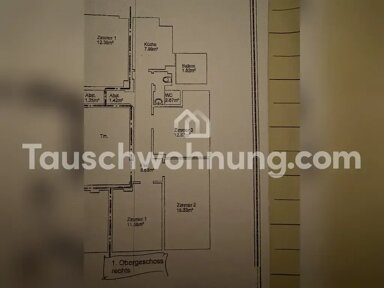 Wohnung zur Miete Tauschwohnung 845 € 3 Zimmer 63 m² 1. Geschoss Hansaplatz Münster 48155