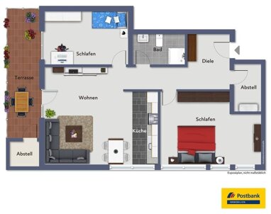 Wohnung zum Kauf 290.000 € 3 Zimmer 91 m² Euren 3 Trier 54294