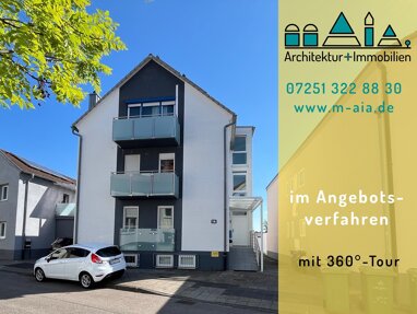Wohnung zum Kauf Provisionsfrei 151.000 € 2 Zimmer 54,5 m² 2. Geschoss Wannenstraße 14 Forst 76694