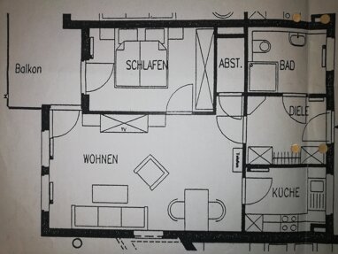 Wohnung zur Miete 695 € 2 Zimmer 61 m² 1. Geschoss frei ab sofort Raiffeisenstr Obereisesheim Neckarsulm 74172