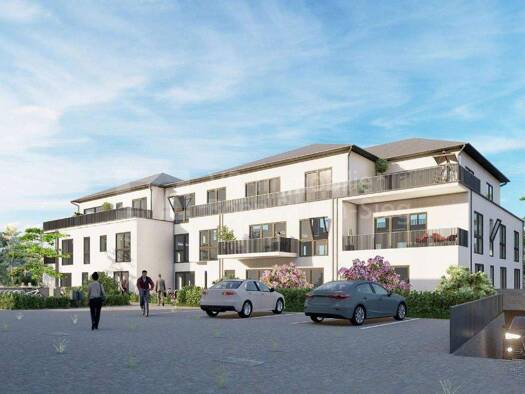 Wohnung zum Kauf - Erstbezug provisionsfrei 299.000 € 2 Zimmer 56 m² EG Hennef (Sieg) 53773