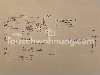 Wohnung zur Miete Tauschwohnung 484 € 2 Zimmer 51 m² 2. Geschoss Babelsberg - Süd Potsdam 14482