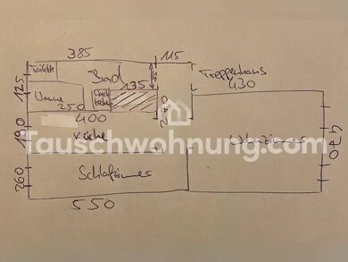 Wohnung zur Miete Tauschwohnung 484 € 2 Zimmer 51 m² 2. Geschoss Babelsberg Süd Potsdam 14482