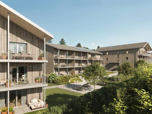 Wohnung zum Kauf - Neubau provisionsfrei 515.900 € 3 Zimmer 87,1 m² Tittmoninger Straße 52, 52a, 52b Laufen 83410