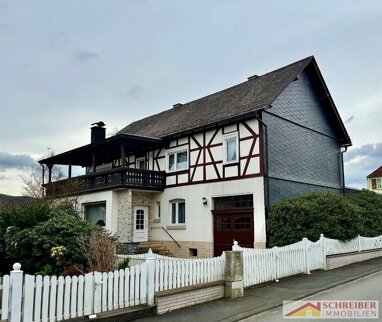 Einfamilienhaus zum Kauf 298.000 € 8 Zimmer 211 m² 1.120 m² Grundstück Wallau Biedenkopf-Wallau 35216
