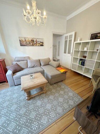 Wohnung zur Miete 1.100 € 2 Zimmer 51 m² Erdgeschoss Semperstraße Winterhude Hamburg 22303