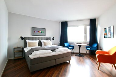 Wohnung zur Miete Wohnen auf Zeit 2.125 € 1 Zimmer 32 m² frei ab 27.06.2024 Pantaleonswall Altstadt - Süd Köln 50676