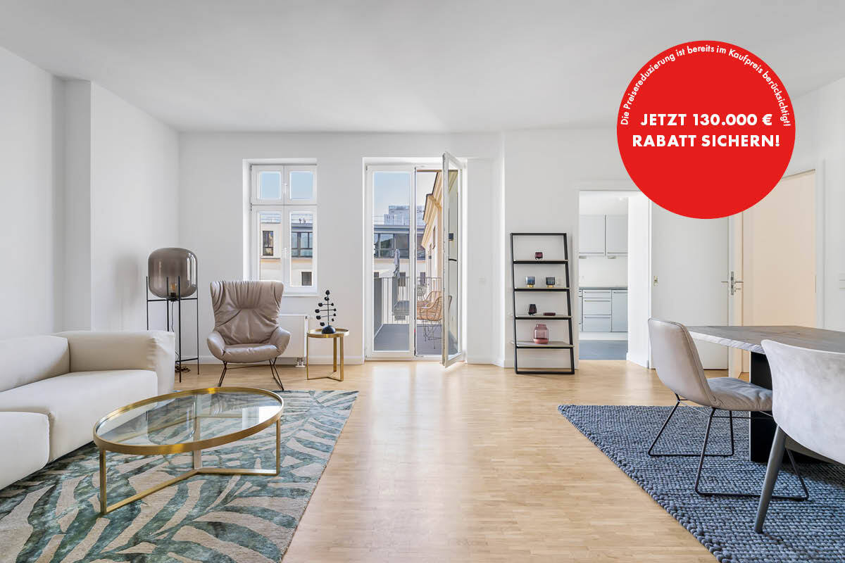 Wohnung zum Kauf 940.000 € 3 Zimmer 105,9 m² 4. Geschoss Luisenstraße 45 Mitte Berlin 10117