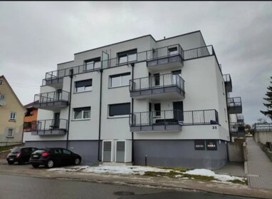 Penthouse zur Miete 720 € 2 Zimmer 54,3 m² 2. Geschoss Balinger Straße 31 Bochingen Oberndorf am Neckar 78727