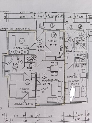 Wohnung zur Miete 850 € 3 Zimmer 93 m² 1. Geschoss An der Halt 8 Lautersheim 67308