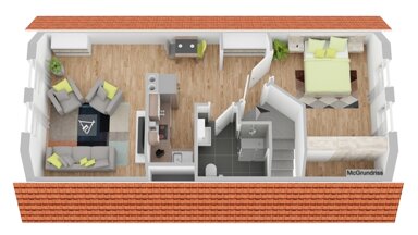 Wohnung zur Miete 440 € 2 Zimmer 42 m² frei ab 01.02.2025 Roßtal Roßtal 90574