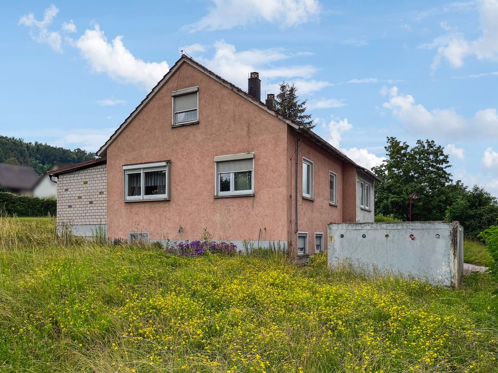 Einfamilienhaus zum Kauf 229.000 € 6 Zimmer 110 m²<br/>Wohnfläche 1.006 m²<br/>Grundstück Honhardt Frankenhardt 74586