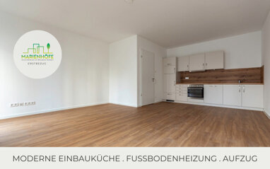 Wohnung zur Miete 729,63 € 2 Zimmer 65,1 m² Erdgeschoss Eva-Büttner-Straße 6 Dresdner Heide Dresden / Albertstadt 01099