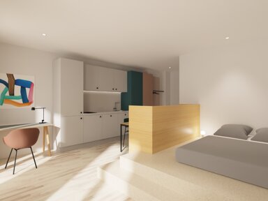 Studio zur Miete 565 € 1 Zimmer 28,9 m² 5. Geschoss frei ab 01.04.2025 Lumper Höhe 2 Oststadt Ravensburg 88212