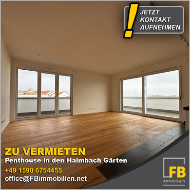 Penthouse zur Miete 1.450 € 3 Zimmer 114,6 m² 6. Geschoss Fuchsstraße 6-8 Haimbach Fulda 36041