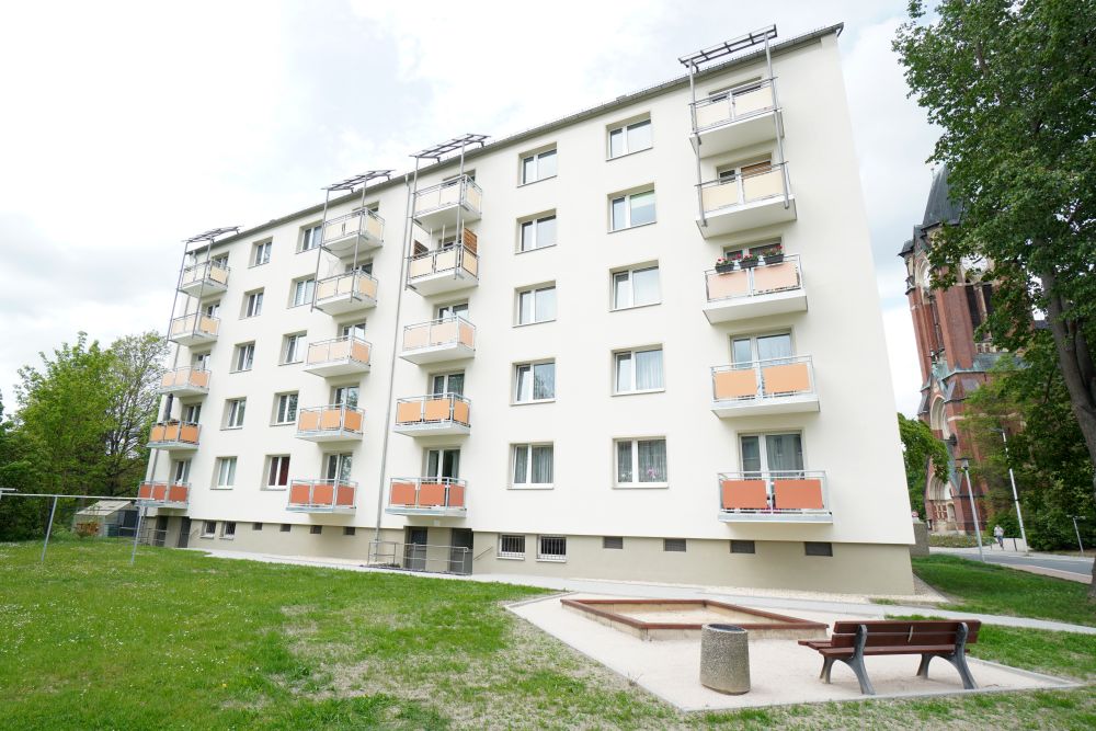 Wohnung zur Miete 298,50 € 3 Zimmer 59,7 m²<br/>Wohnfläche 4.<br/>Geschoss Leißnerstraße 14 Bahnhofsvorstadt Plauen 08525