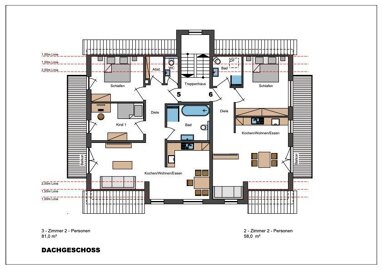 Wohnung zur Miete 613 € 2 Zimmer 58,3 m² Grafenhausen Grafenhausen 79865