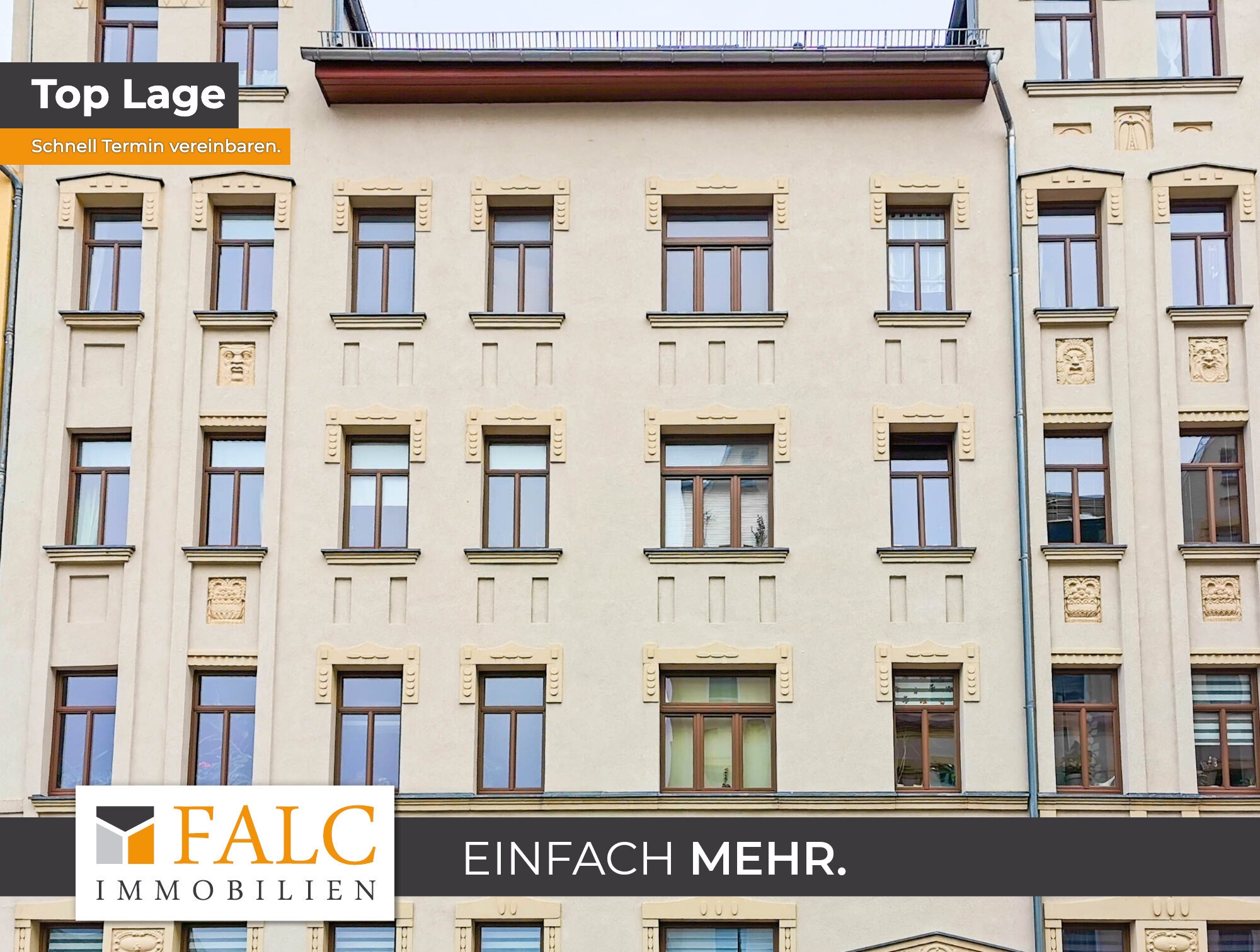 Wohnung zum Kauf 42.500 € 2 Zimmer 34 m²<br/>Wohnfläche 2. Stock<br/>Geschoss Lutherviertel 221 Chemnitz 09126