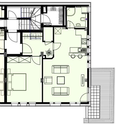 Wohnung zum Kauf provisionsfrei als Kapitalanlage geeignet 399.000 € 2,5 Zimmer 72 m² Hintere Gasse 2 Aich Aichtal 72631