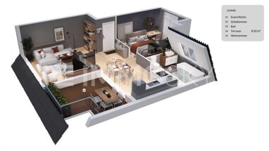 Wohnung zum Kauf 290.000 € 2 Zimmer 48 m² 3. Geschoss Köpenick Berlin 12555