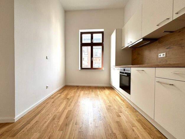 Wohnung zur Miete - Erstbezug 1.143 € 3 Zimmer 92,9 m² 1. Geschoss Moritzkirchhof 1 Innenstadt Halle (Saale), Stadt 06108