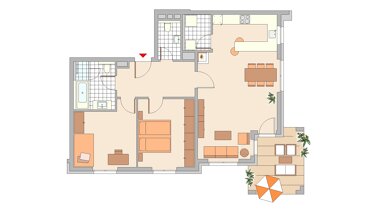 Wohnung zum Kauf Provisionsfrei 793.800 € 3 Zimmer 96,6 m² Erdgeschoss Mainzer Straße 16 Lessingstraße Wiesbaden 65185