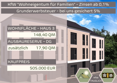 Reihenendhaus zum Kauf Provisionsfrei 505.000 € 6 Zimmer 148 m² 155 m² Grundstück Hinterm Rasen 1C-H3 Ilmenau Ilmenau 98693