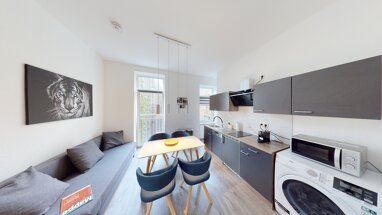 Wohnung zur Miete Wohnen auf Zeit 1.290 € 2 Zimmer 38 m² frei ab 01.04.2024 Jungbusch Mannheim 68159