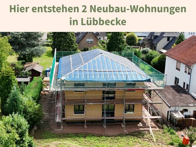 Terrassenwohnung zum Kauf - Erstbezug als Kapitalanlage geeignet 346.250 € 3 Zimmer 104 m² Lübbecke 32312