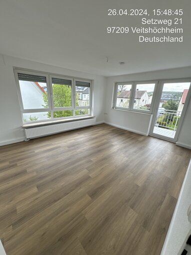 Wohnung zur Miete 1.000 € 3 Zimmer 78 m² 1. Geschoss Setzweg 19 Veitshöchheim Veitshöchheim 97209