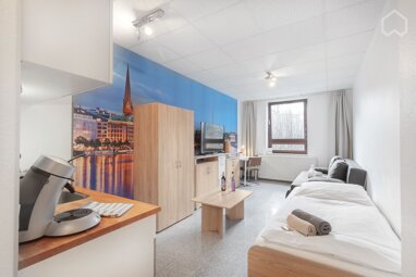 Wohnung zur Miete Wohnen auf Zeit 1.750 € 1 Zimmer 25 m² frei ab sofort Niendorf Hamburg 22455