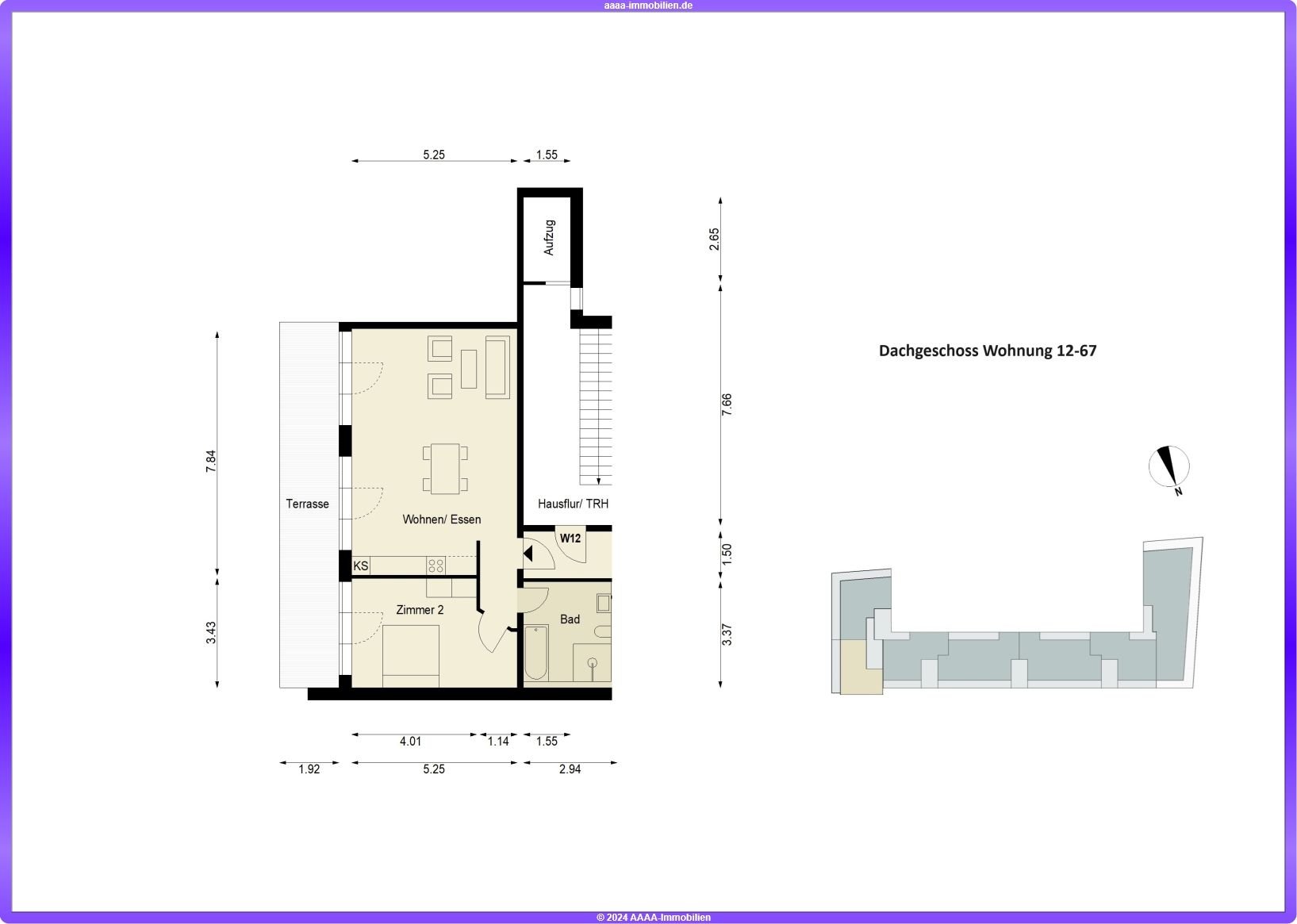 Wohnung zum Kauf 609.000 € 2 Zimmer 71,6 m²<br/>Wohnfläche 5.<br/>Geschoss Friedrichshain Berlin 10243