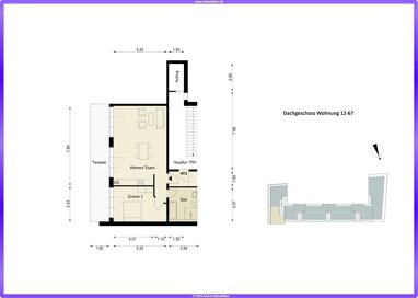 Wohnung zum Kauf 609.000 € 2 Zimmer 71,6 m² 5. Geschoss Friedrichshain Berlin 10243