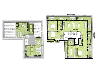Penthouse zum Kauf 1.900.000 € 5 Zimmer 251,6 m² 6. Geschoss Reichenberger Str. 27 Kreuzberg Berlin 10999