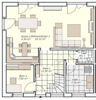 Doppelhaushälfte zum Kauf Provisionsfrei 322.315 € 5 Zimmer 118 m² 512 m² Grundstück Nemt Wurzen 04808
