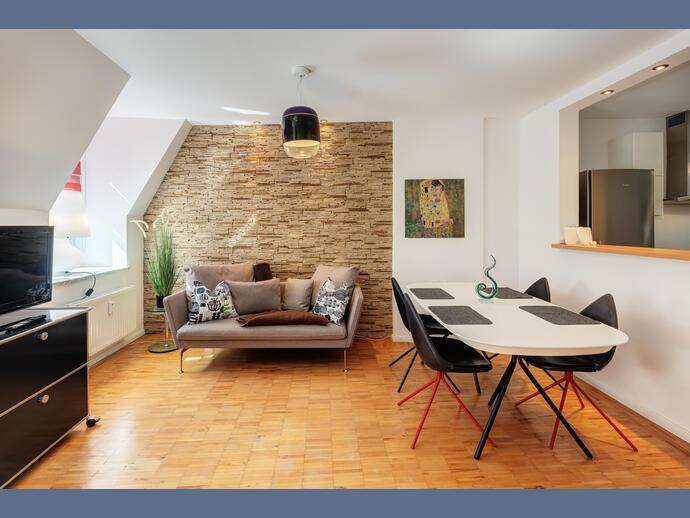 Wohnung zur Miete 2.200 € 2,5 Zimmer 60 m²<br/>Wohnfläche Lehel München 80538