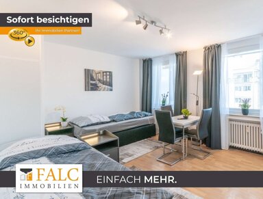 Wohnung zur Miete Wohnen auf Zeit 60 € 1 Zimmer 25 m² frei ab sofort Schützenbahn 15 Stadtkern Essen 45127