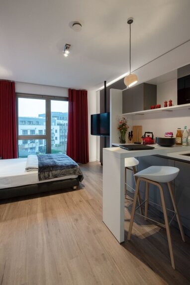 Wohnung zur Miete Wohnen auf Zeit 1.283 € 1 Zimmer 21 m² frei ab 24.06.2024 Aachener Straße Braunsfeld Köln 50931