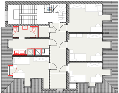 Wohnung zur Miete 1.148 € 4 Zimmer 95,9 m² 3. Geschoss frei ab sofort Iderhoffstraße 4 Krämpfervorstadt Erfurt 99085