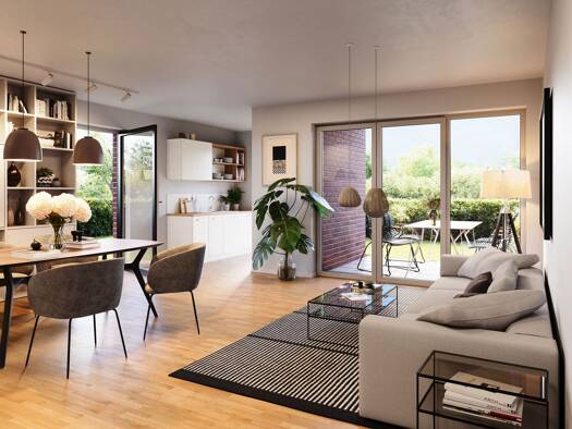 Terrassenwohnung zum Kauf - Neubau provisionsfrei 450.000 € 2 Zimmer 82,9 m² EG Bahnstraße Willich 47877