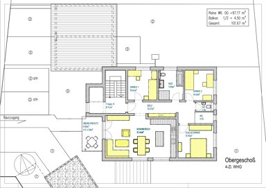 Wohnung zum Kauf provisionsfrei 417.000 € 4 Zimmer 102 m² Sauldorf Sauldorf 88605