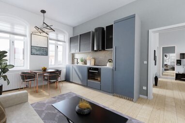 Wohnung zum Kauf Provisionsfrei 265.000 € 1,5 Zimmer 40 m² 2. Geschoss Friedrichshain Berlin 10249