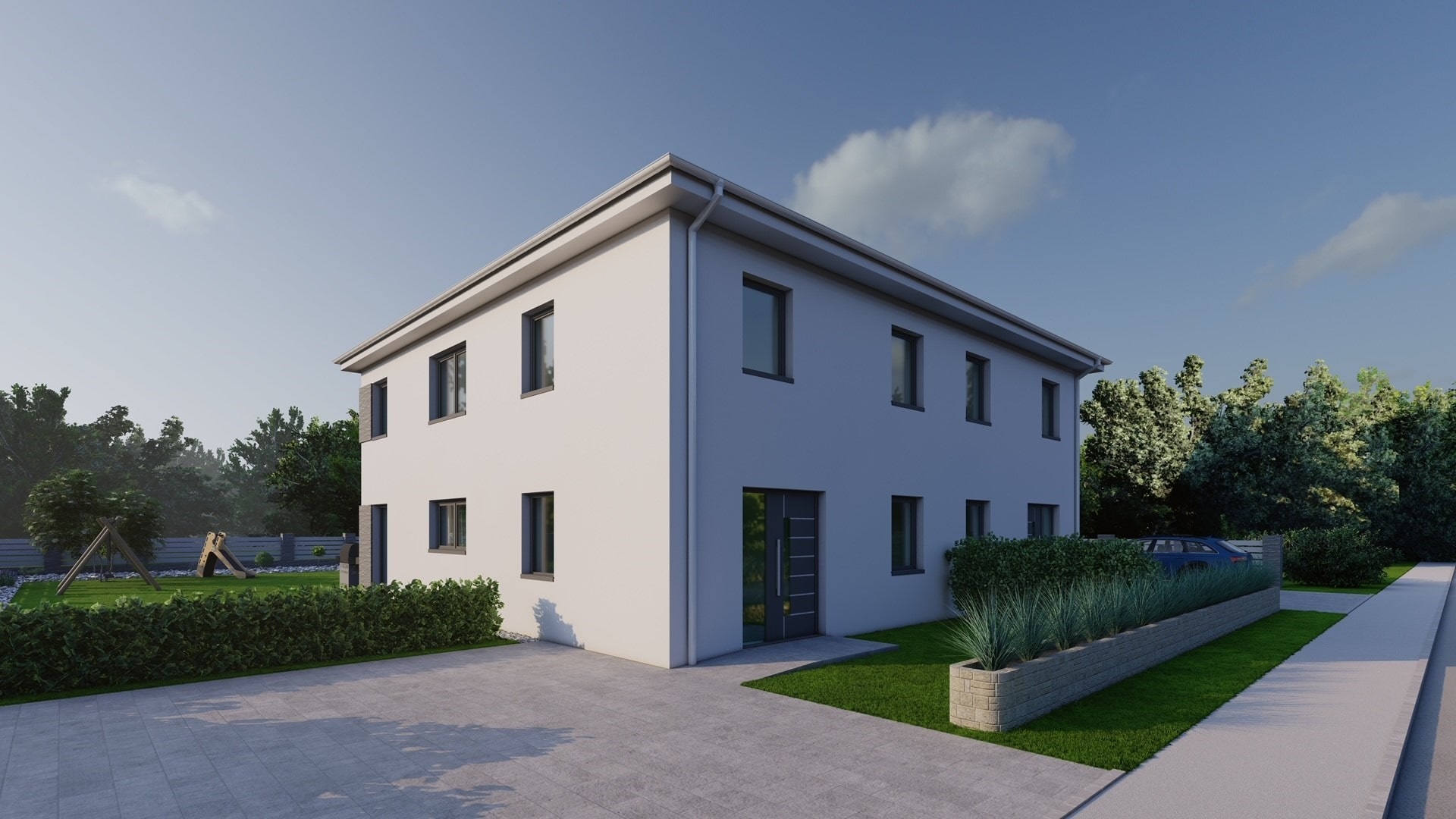 Doppelhaushälfte zum Kauf Provisionsfrei 369.000 € 4 Zimmer 120 m²<br/>Wohnfläche 329 m²<br/>Grundstück Janahof Cham 93413