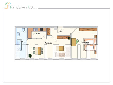 Apartment zur Miete 300 € 2 Zimmer 60 m² Klostermarkt 1 Altstadt Plauen 08523
