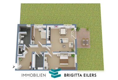 Wohnung zum Kauf Provisionsfrei 364.000 € 3 Zimmer 84,6 m² Erdgeschoss Achim Achim 28832