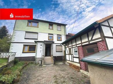 Einfamilienhaus zum Kauf 100.000 € 6,5 Zimmer 140 m² 1.317 m² Grundstück Schwarzhausen Waltershausen 99880