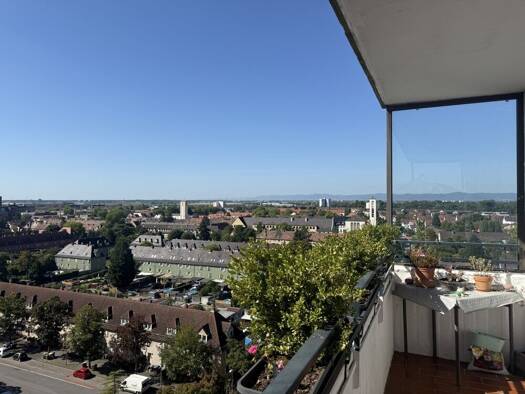 Wohnung zum Kauf 199.000 € 2 Zimmer 75,2 m² 11. Geschoss Gartenstadt Ludwigshafen am Rhein 67067