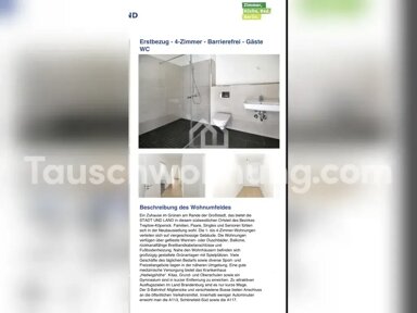 Wohnung zur Miete Tauschwohnung 1.119 € 4 Zimmer 91 m² EG Müggelheim Berlin 12526