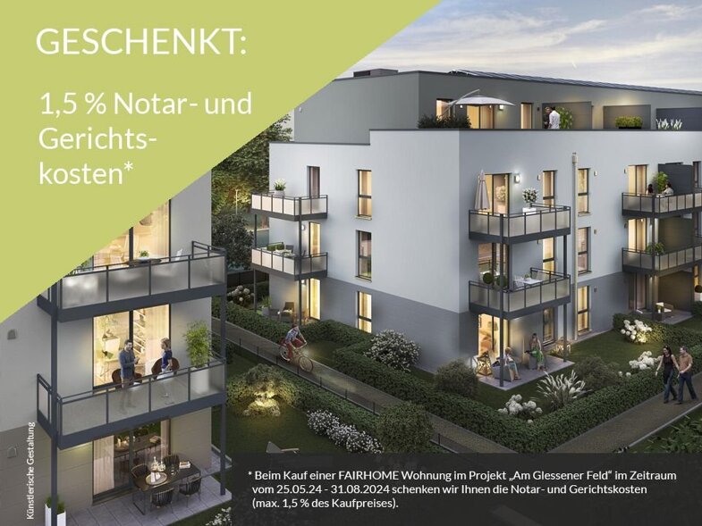 Wohnung zum Kauf provisionsfrei 272.900 € 2 Zimmer 56 m² 3. Geschoss frei ab sofort Brauweilerstraße Glessen Bergheim 50129